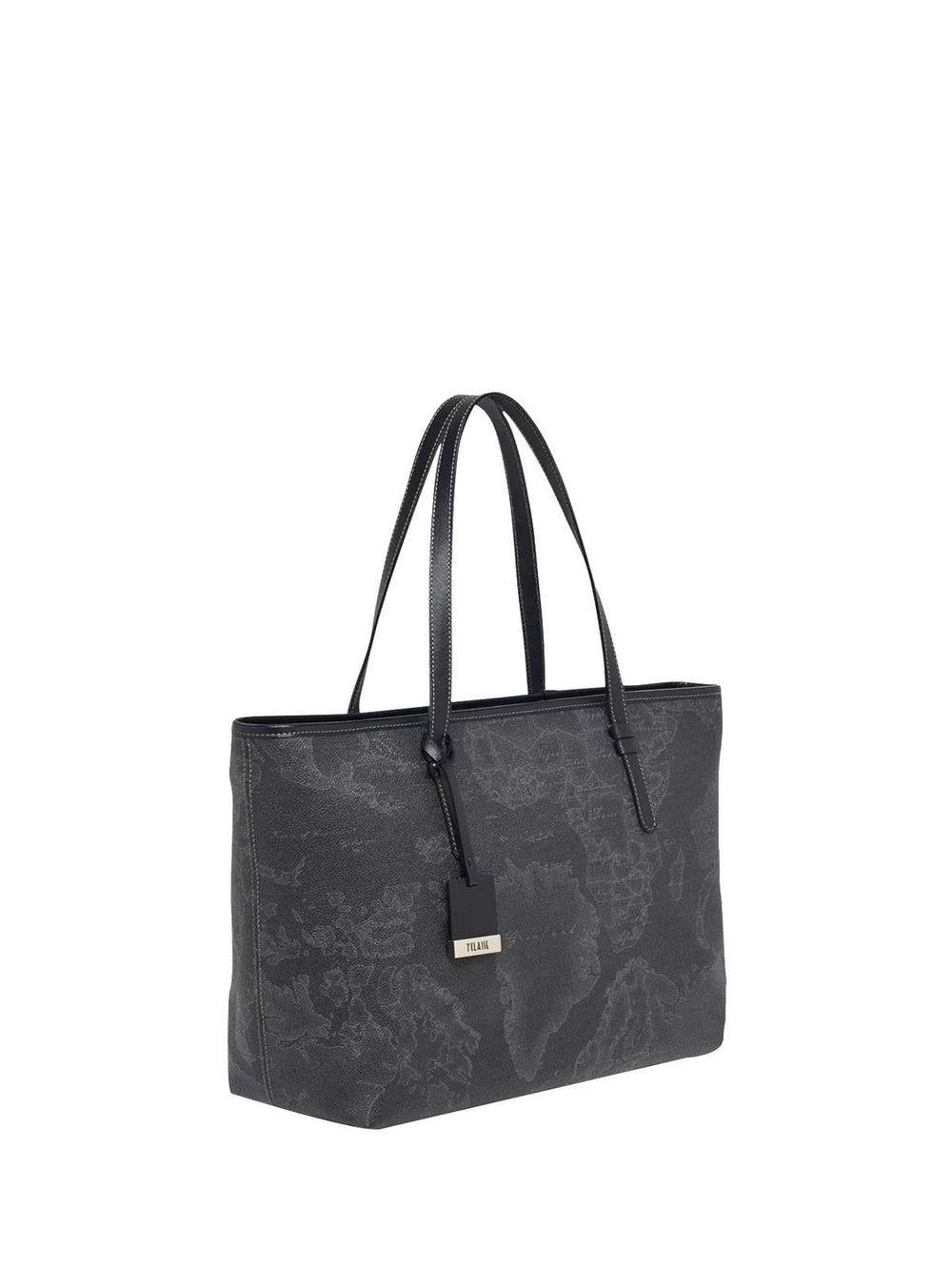 Alviero Martini Borsa Shopper Donna Geo Black Grande Nero