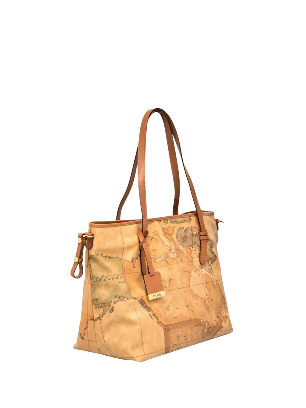 Alviero Martini Borsa Shopper Donna Geo Classic Media Naturale