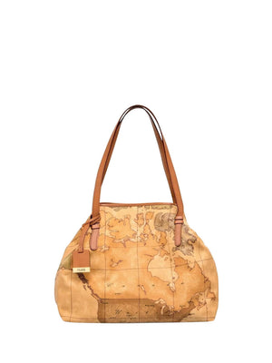Alviero Martini Borsa Shopper Donna Geo Classic Media Naturale