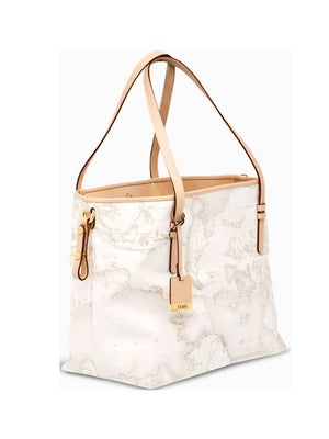 Alviero Martini Borsa Geo A Spalla Media Bianco