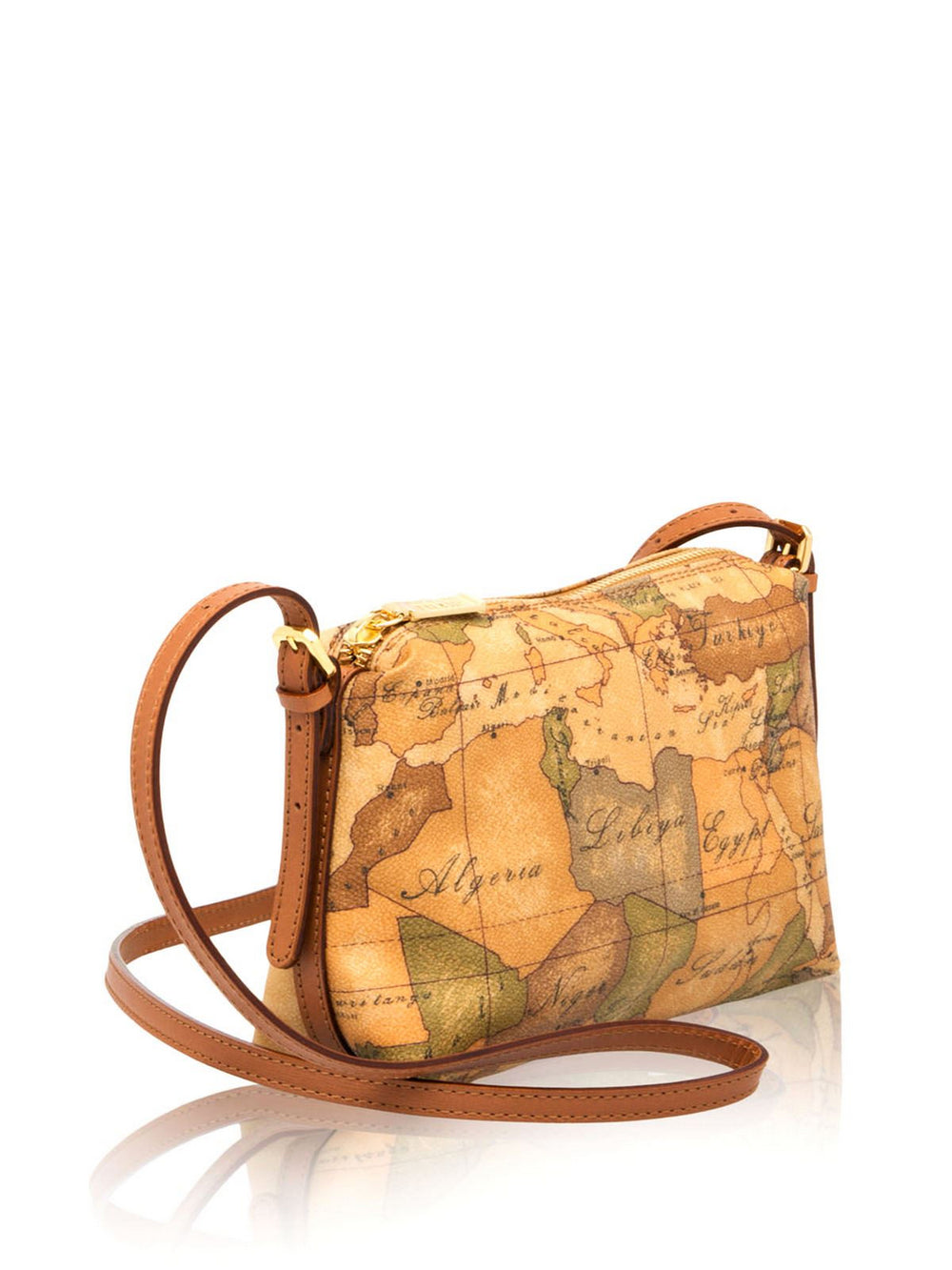 Alviero Martini Tracollina Geo Classic Naturale
