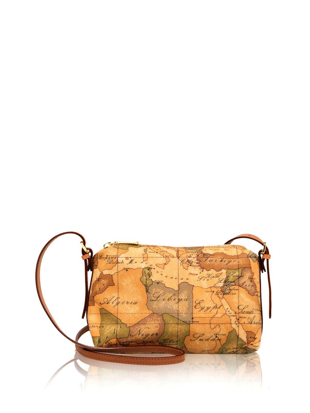Alviero Martini Tracollina Geo Classic Naturale