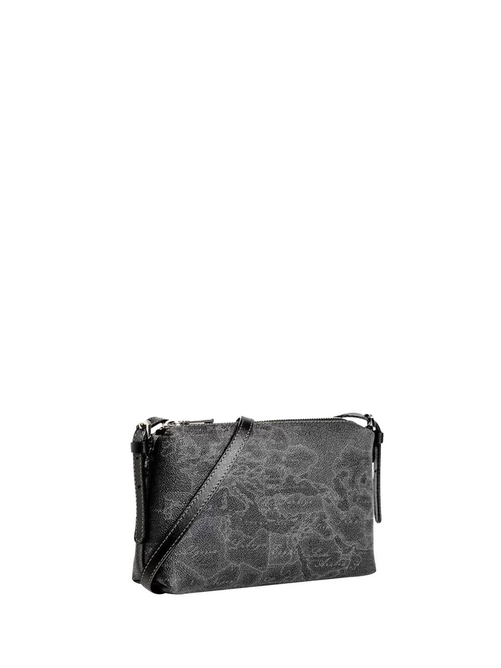 Alviero Martini Borsa A Tracolla Donna Motivo Geo Black Nero