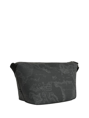 Alviero Martini Tracolla Grande Geo Nero