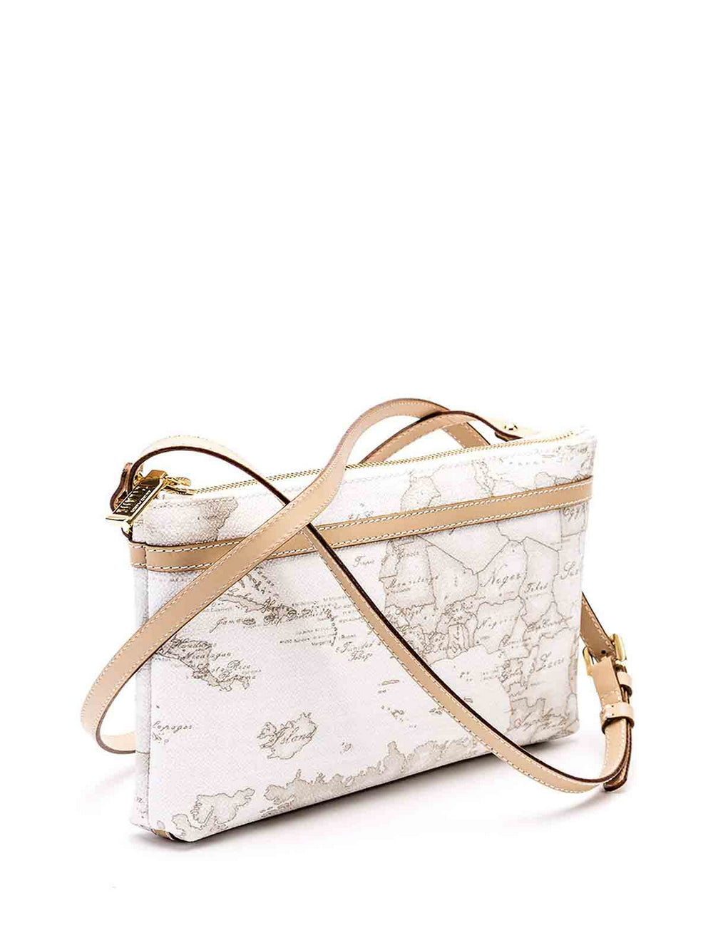 Alviero Martini Borsa Bandoliera Grande Geo Classico Bianco