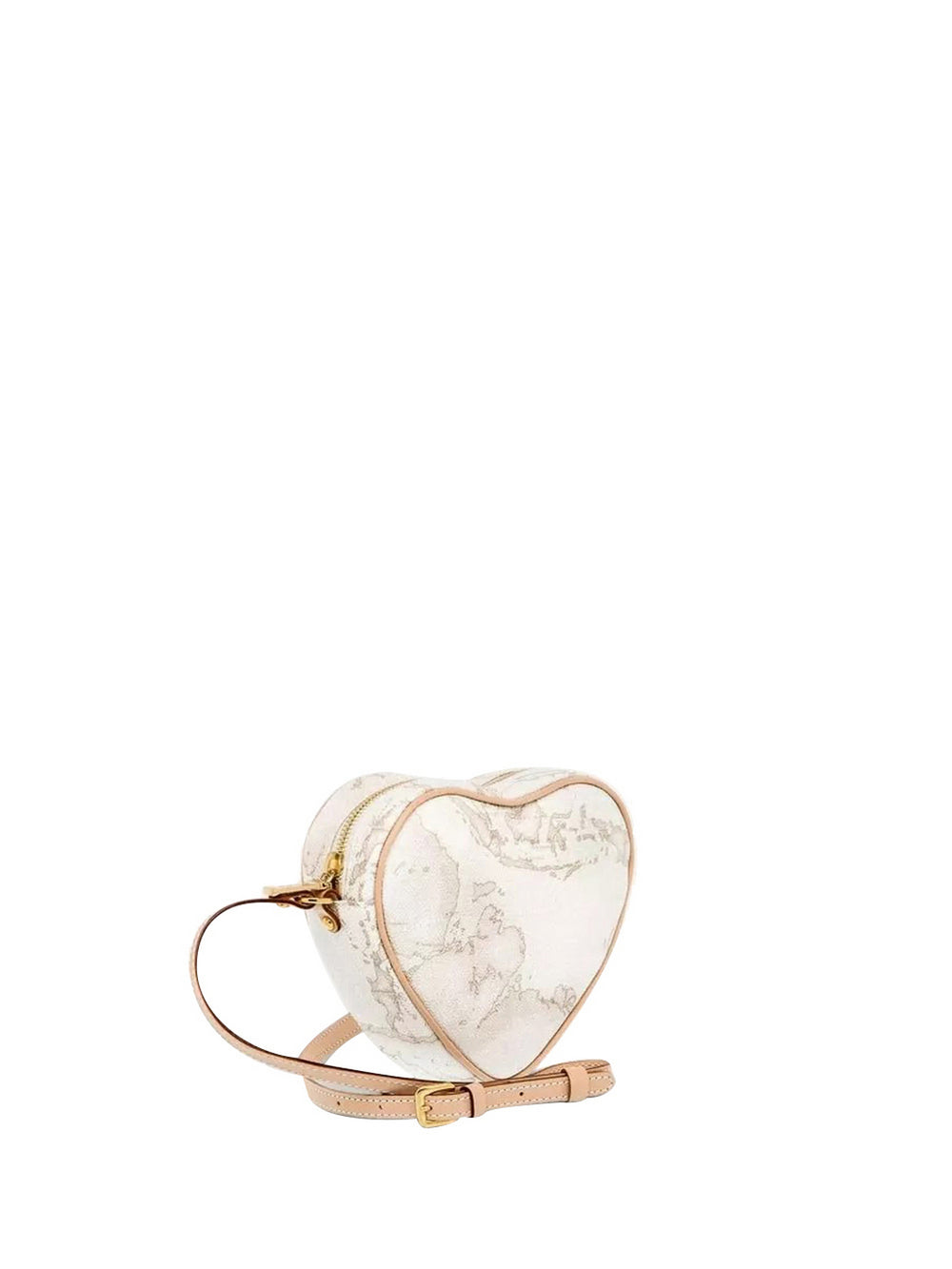 Alviero Martini Borsa A Tracolla Mini A Cuore Bianco
