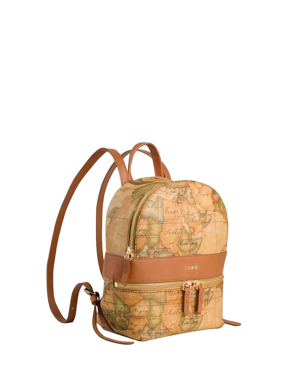 Alviero Martini Zainetto Con Logo Geo Classic Naturale