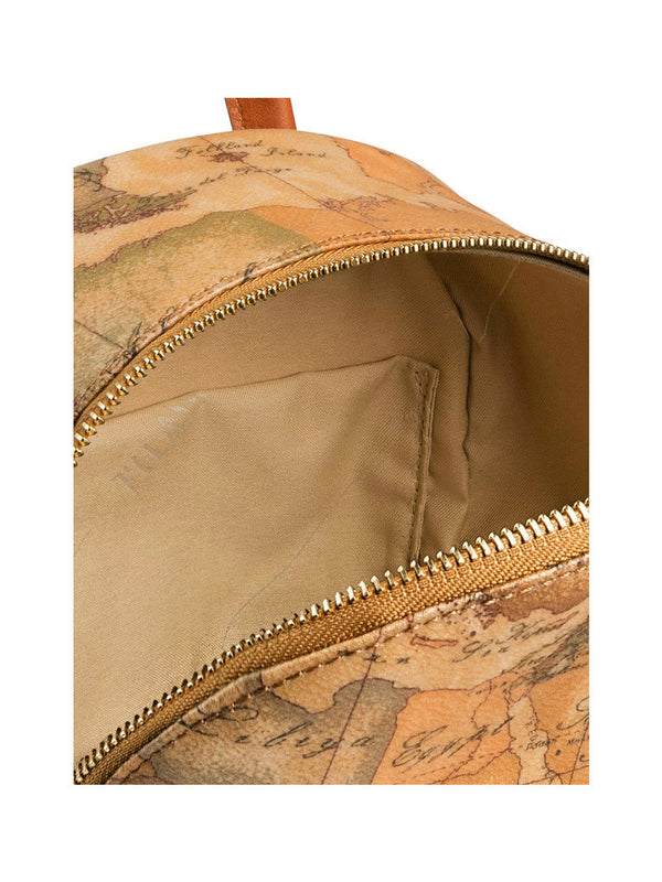 Alviero Martini Zainetto Con Logo Geo Classic Naturale