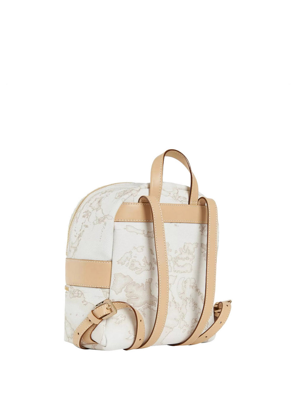 Alviero Martini Zaino Donna Con Stampa Geo Bianco