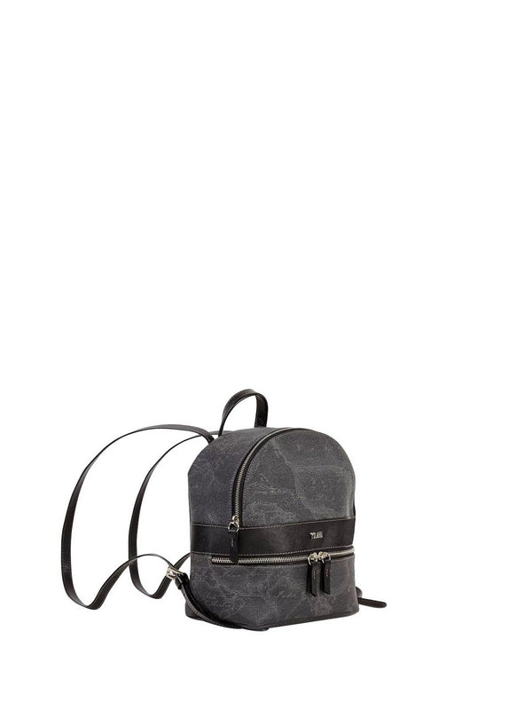 Alviero Martini Zaino Donna Geo Black Con Logo Nero