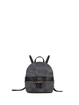 Alviero Martini Zaino Donna Geo Black Con Logo Nero