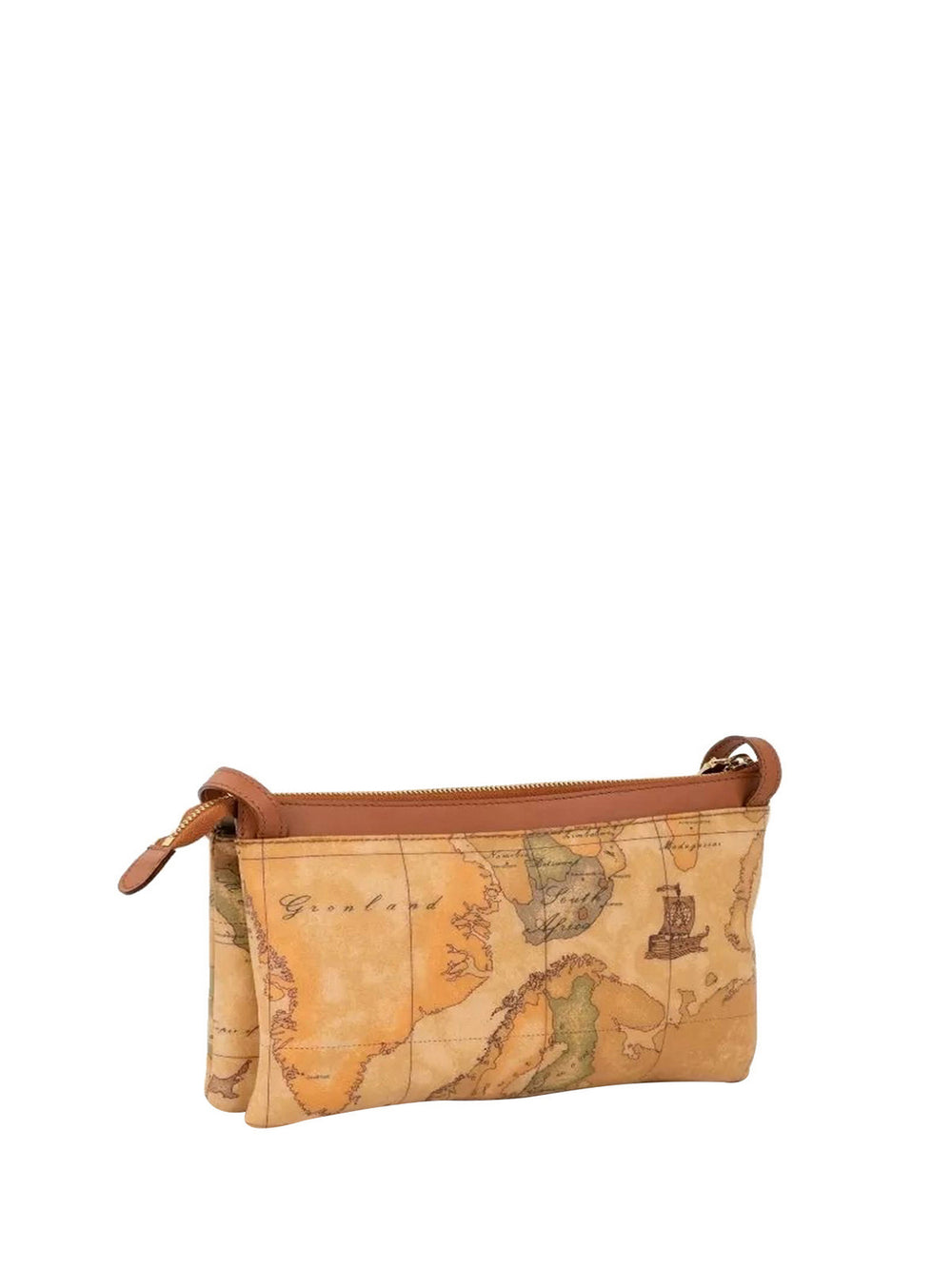 Alviero Martini Borsa A Tracolla Media Donna Geo Classic Naturale