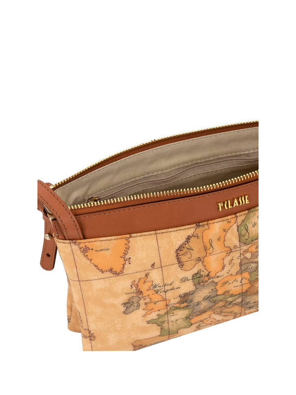 Alviero Martini Borsa A Tracolla Media Donna Geo Classic Naturale