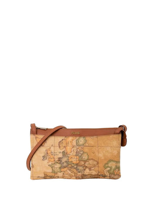 Alviero Martini Borsa A Tracolla Media Donna Geo Classic Naturale