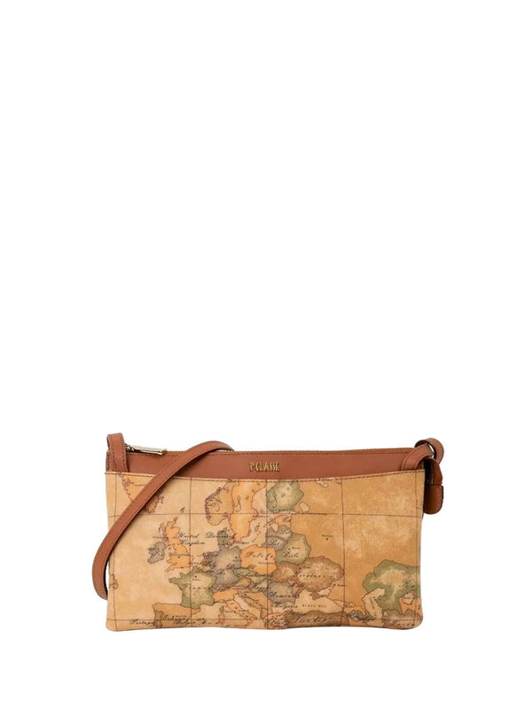 Alviero Martini Borsa A Tracolla Media Donna Geo Classic Naturale