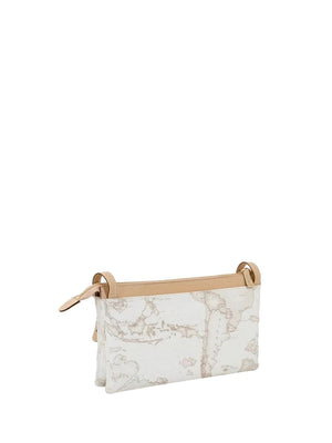 Alviero Martini Borsa A Tracolla Media Donna Geo Classic Bianco