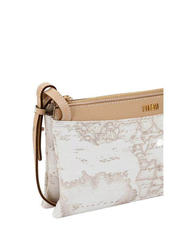 Alviero Martini Borsa A Tracolla Media Donna Geo Classic Bianco