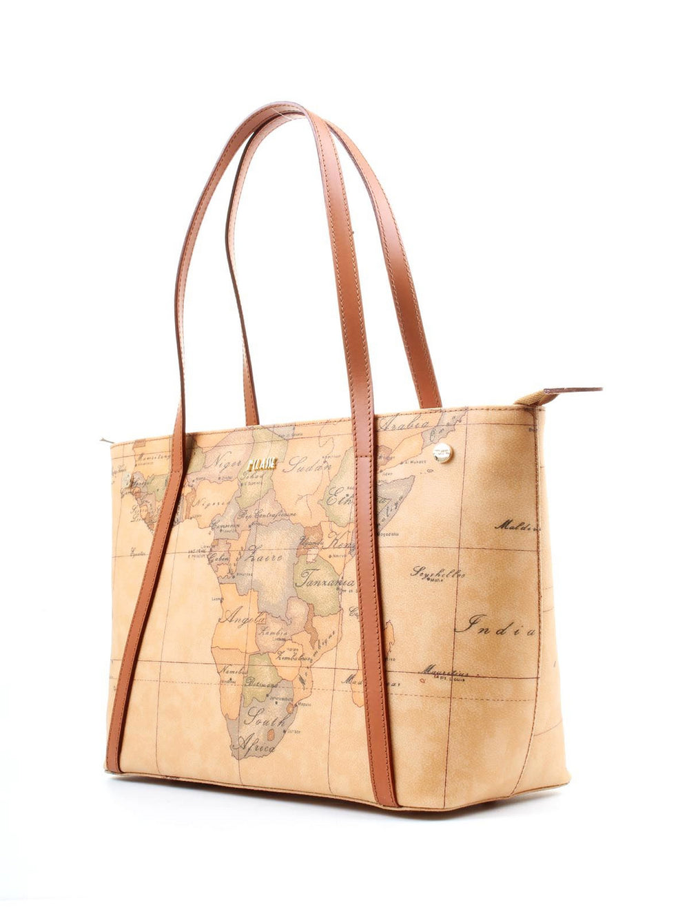 Alviero Martini Shopping Media Geo Classic Naturale