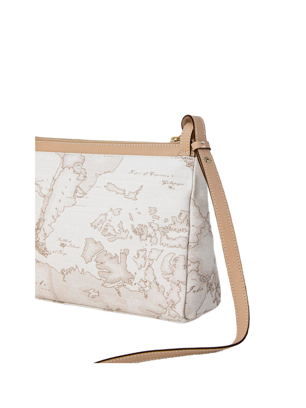 Alviero Martini Borsa A Tracolla Media Donna Geo Classic Bianco