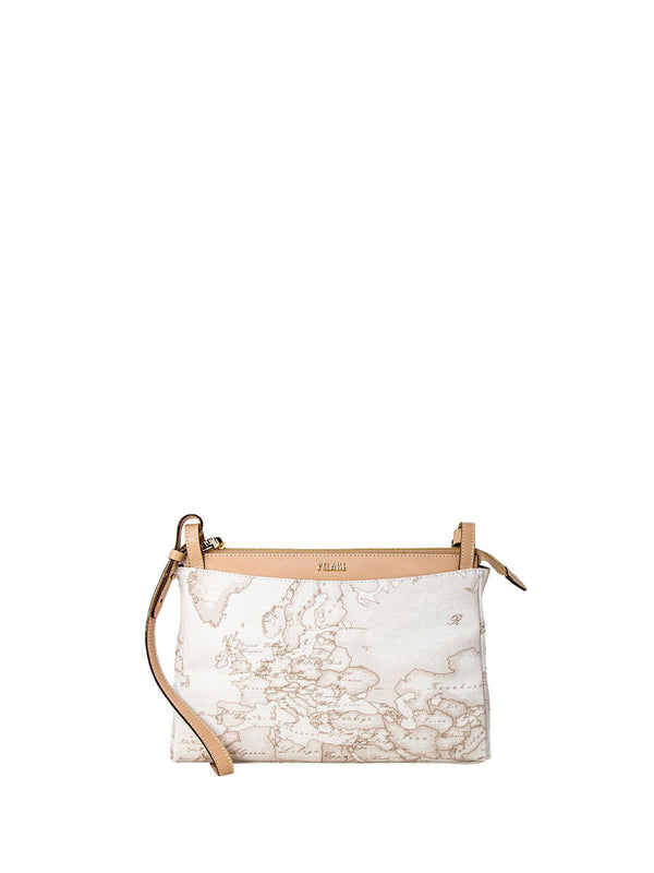 Alviero Martini Borsa A Tracolla Media Donna Geo Classic Bianco