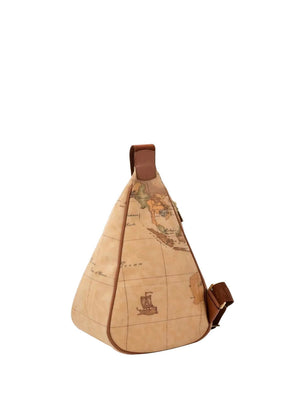 Alviero Martini Zaino Monospalla Donna Geo Classic Naturale
