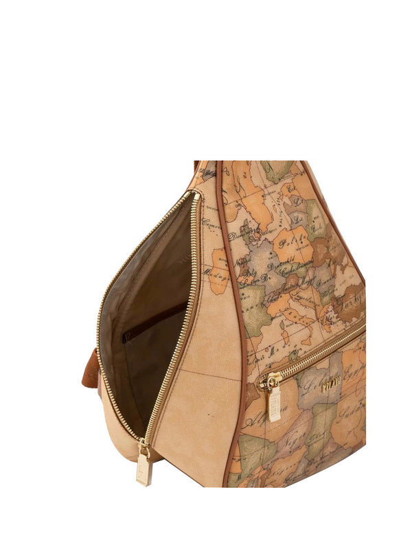 Alviero Martini Zaino Monospalla Donna Geo Classic Naturale