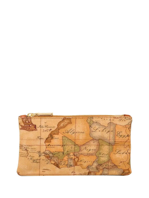 Alviero Martini Pochette Geo Classic Media Naturale