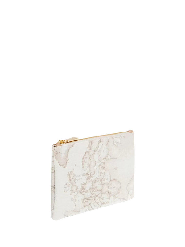 Alviero Martini Pochette Rettangolare Donna Geo Bianco