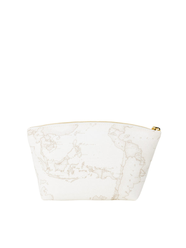 Alviero Martini Pochette Stampa Geo Soft White