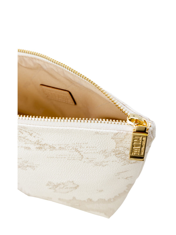 Alviero Martini Pochette Stampa Geo Soft White