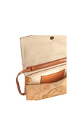 Alviero Martini Pochette Donna Geo Classic Con Patta Naturale