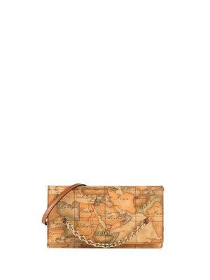 Alviero Martini Pochette Donna Geo Classic Con Patta Naturale