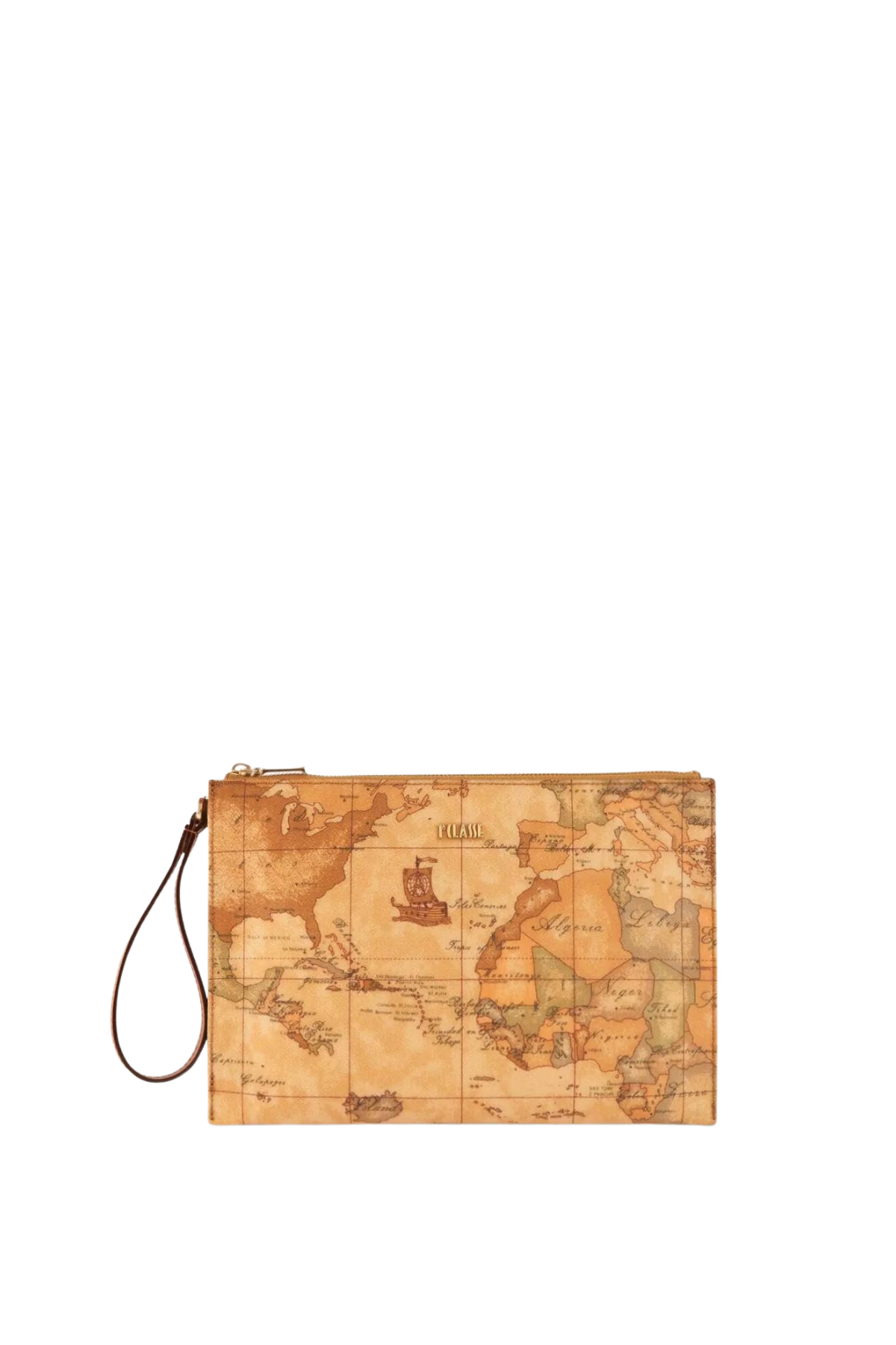 Alviero Martini Pochette Clutch Piatta Stampa Geo Classic Castellese