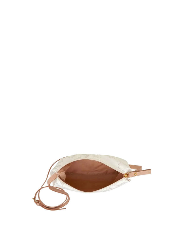 Alviero Martini Borsa A Tracolla Donna Piccola Geo Soft Bianco