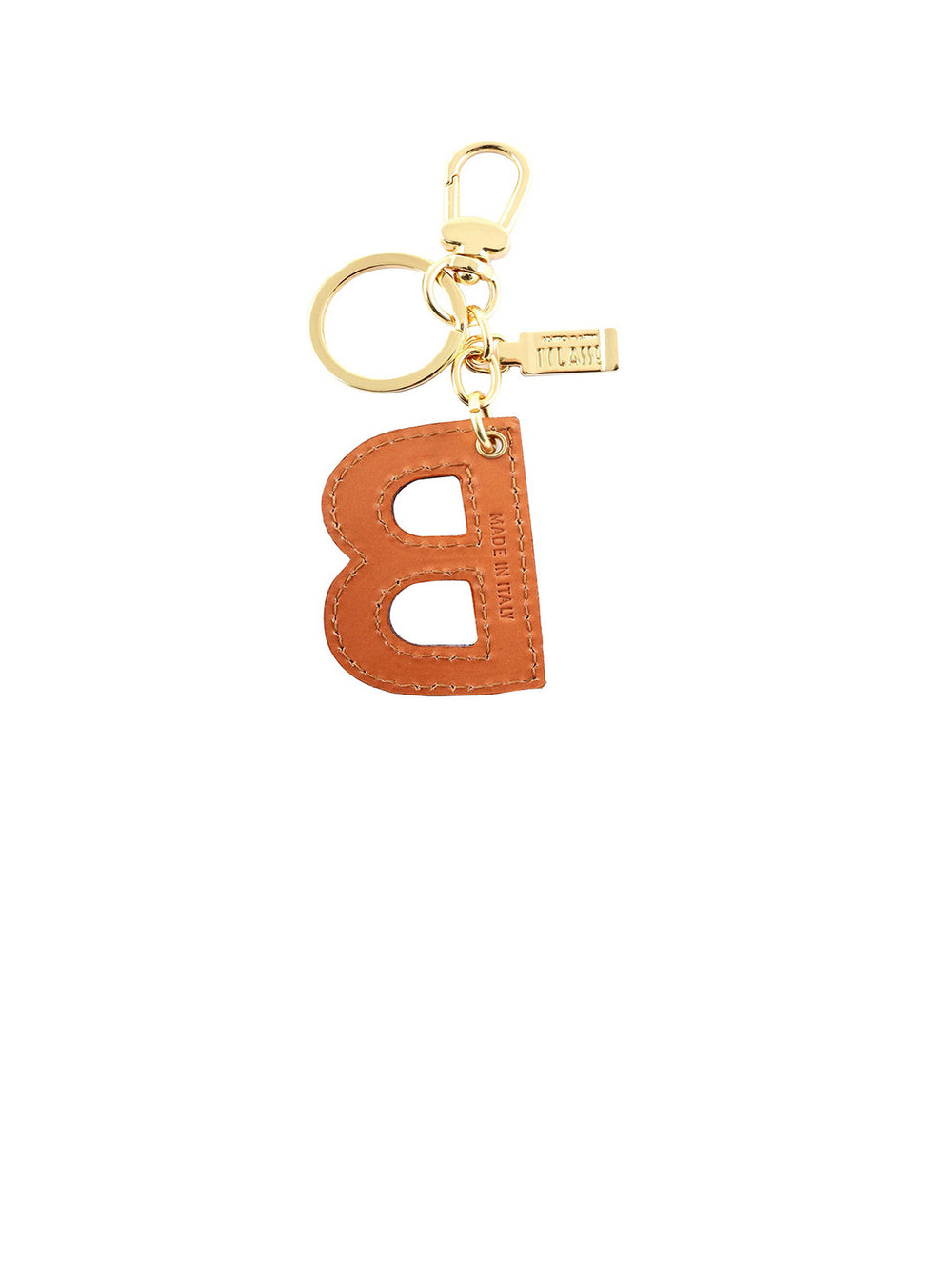 Alviero Martini Portachiavi Unisex Lettera B Stampa Geo Naturale