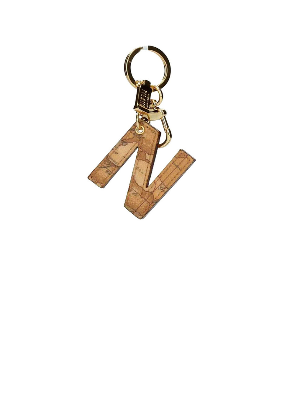 Alviero Martini Portachiavi Unisex Lettera N Stampa Geo Naturale
