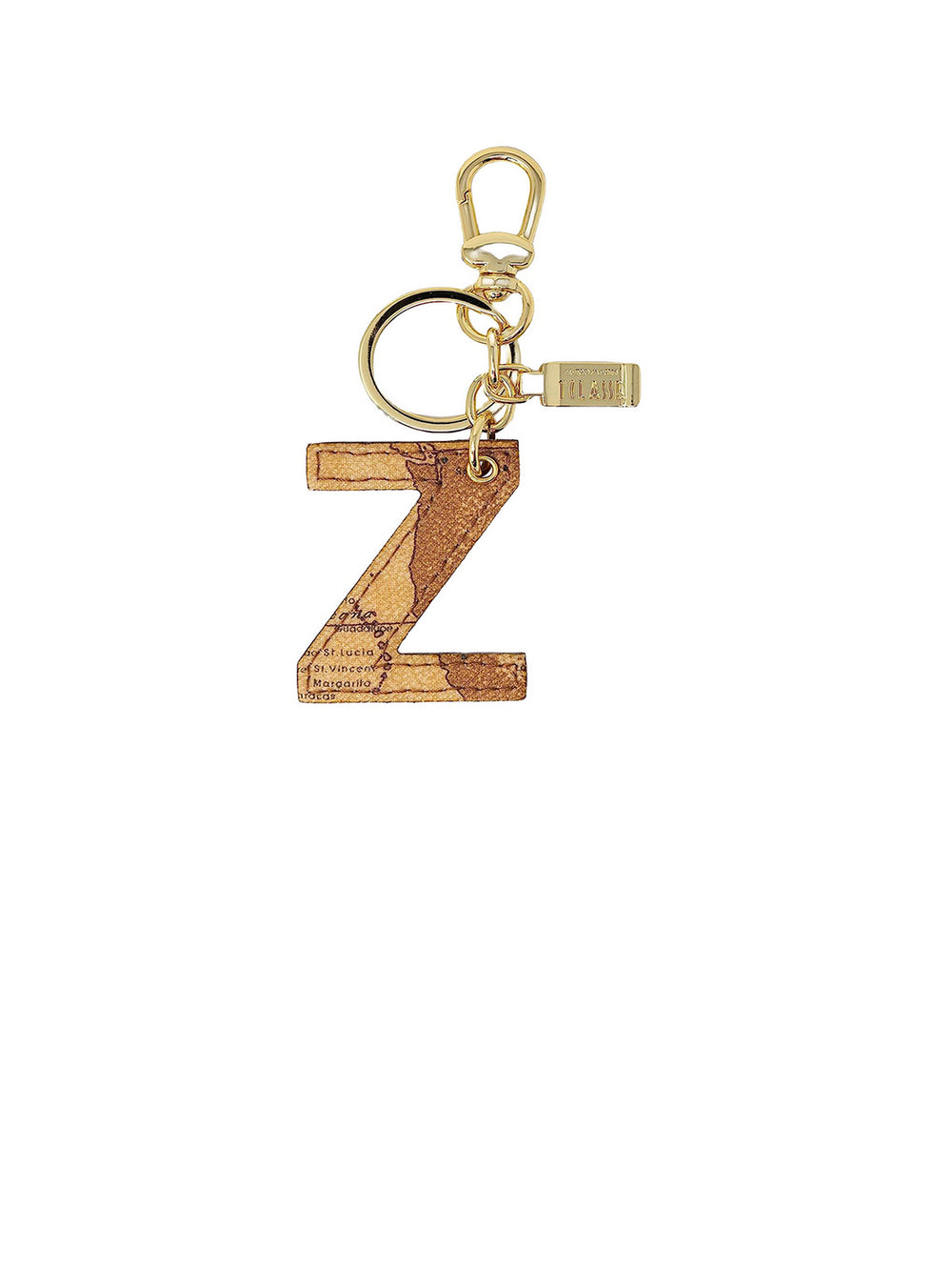 Alviero Martini Portachiavi Unisex Lettera Z Stampa Geo Naturale
