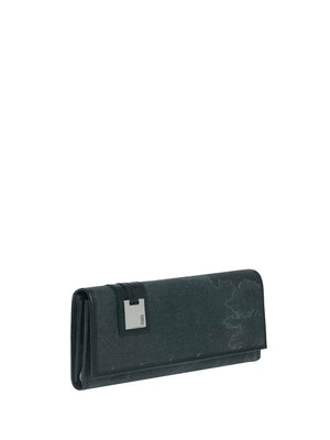 Alviero Martini Portafoglio Donna Geo Black Grande Nero
