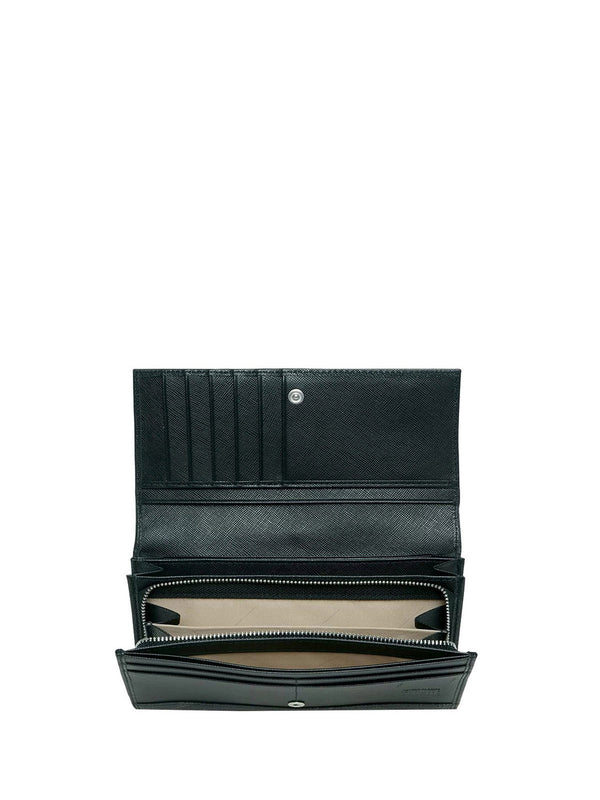 Alviero Martini Portafoglio Donna Geo Black Grande Nero