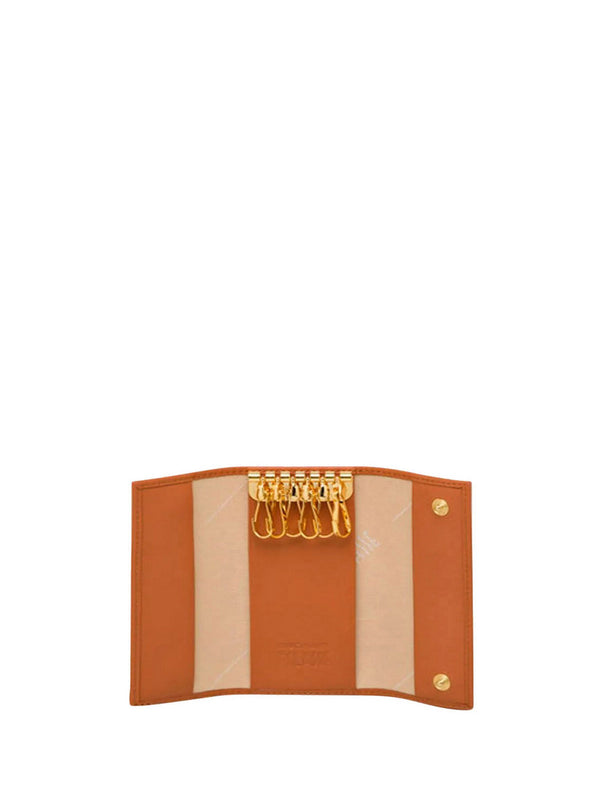Alviero Martini Astuccio Portachiavi Donna Geo Classic Naturale