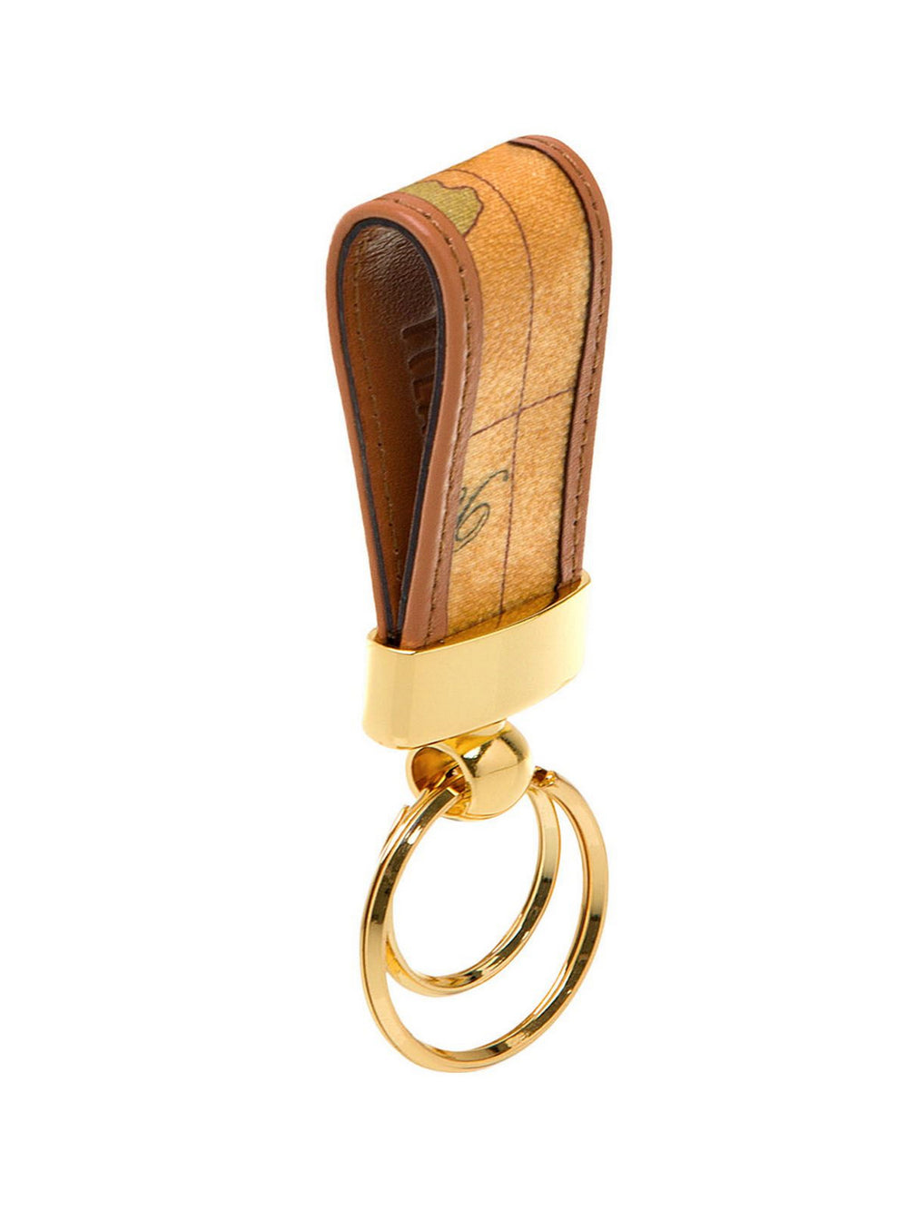 Alviero Martini Portachiavi Unisex Anello Stampa Geo Natuale