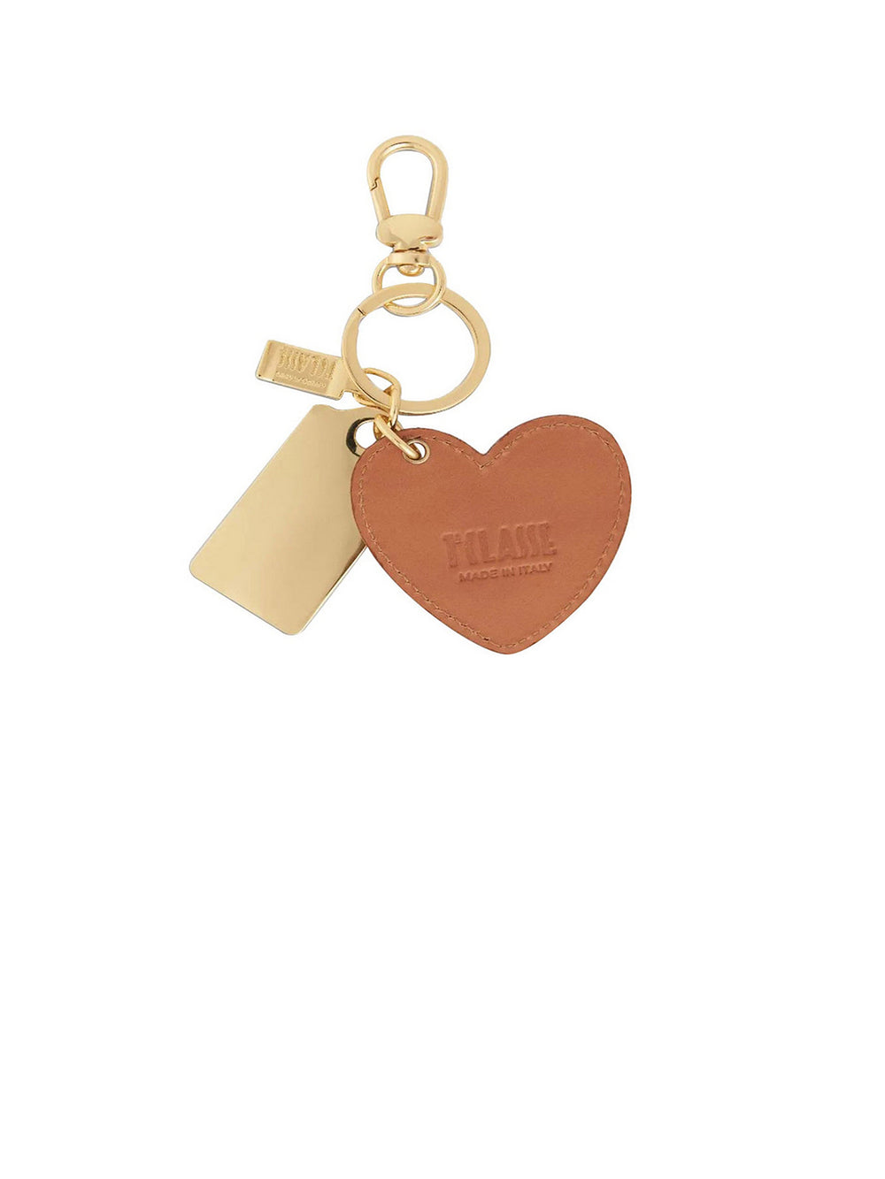 Alviero Martini Portachiavi Unisex A Forma Di Cuore Stampa Geo Naturale