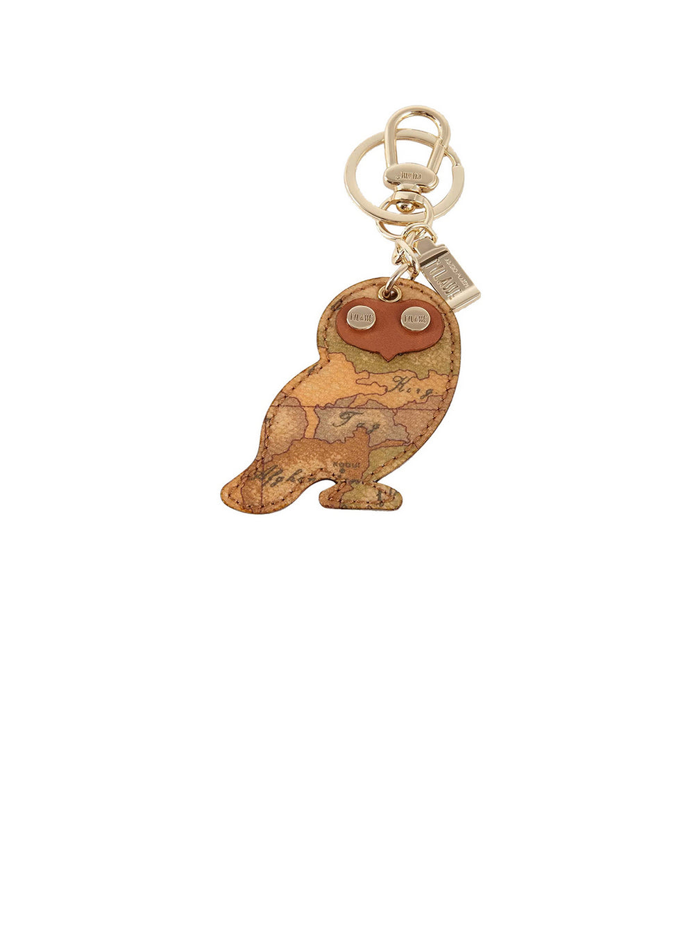 Alviero Martini Portachiavi Unisex Gufo Geo Classic Naturale