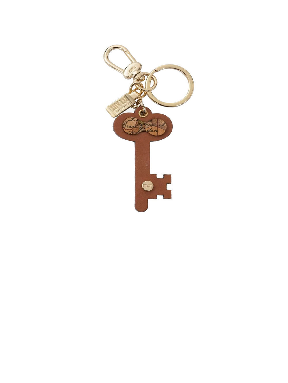 Alviero Martini Portachiavi Unisex Chiave Antica Stampa Geo Naturale
