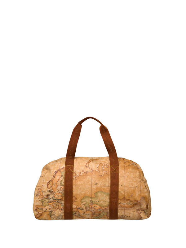 Alviero Martini Borsone Unisex Viaggio Motivo Geo Classic Naturale