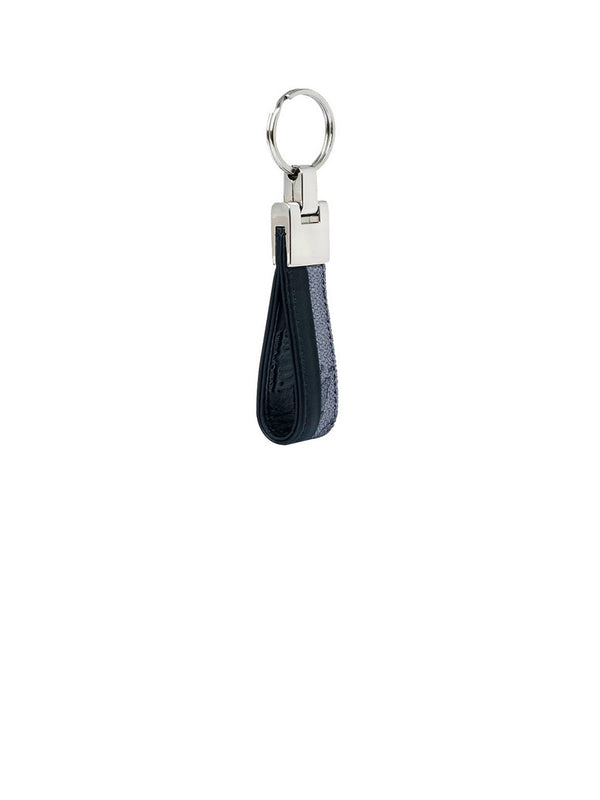 Alviero Martini Portachiavi Unisex Anello Stampa Geo Asfalt