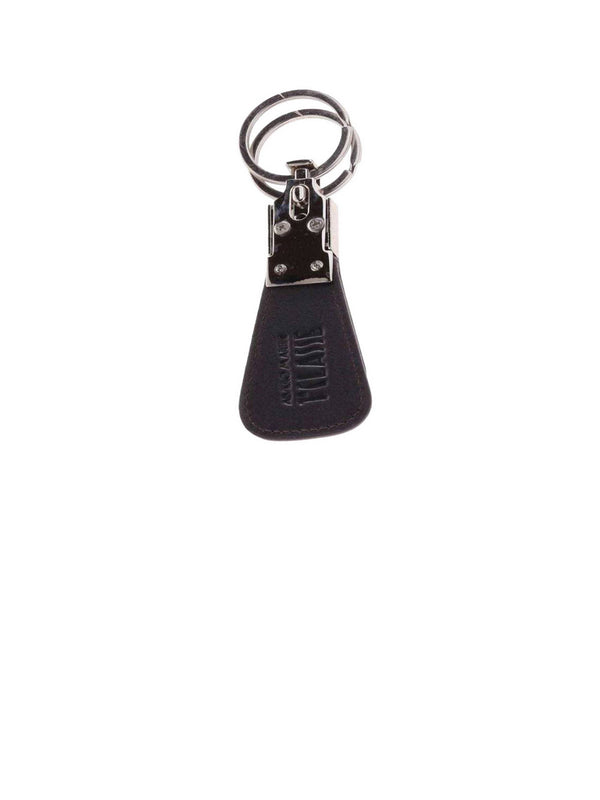 Alviero Martini Portachiavi Unisex Doppio Anello Moro