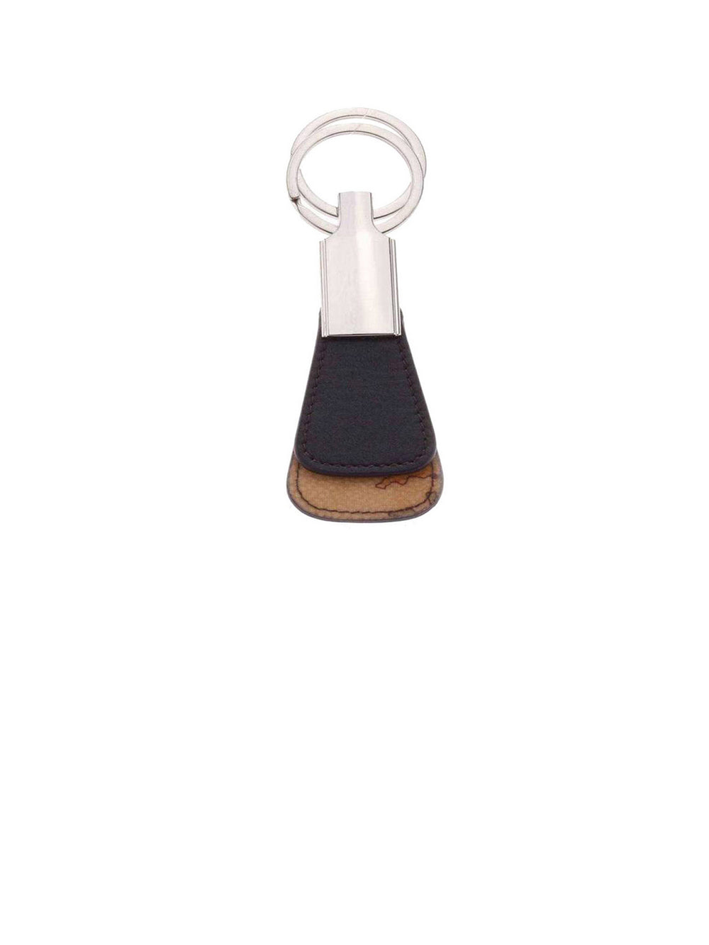 Alviero Martini Portachiavi Unisex Doppio Anello Moro