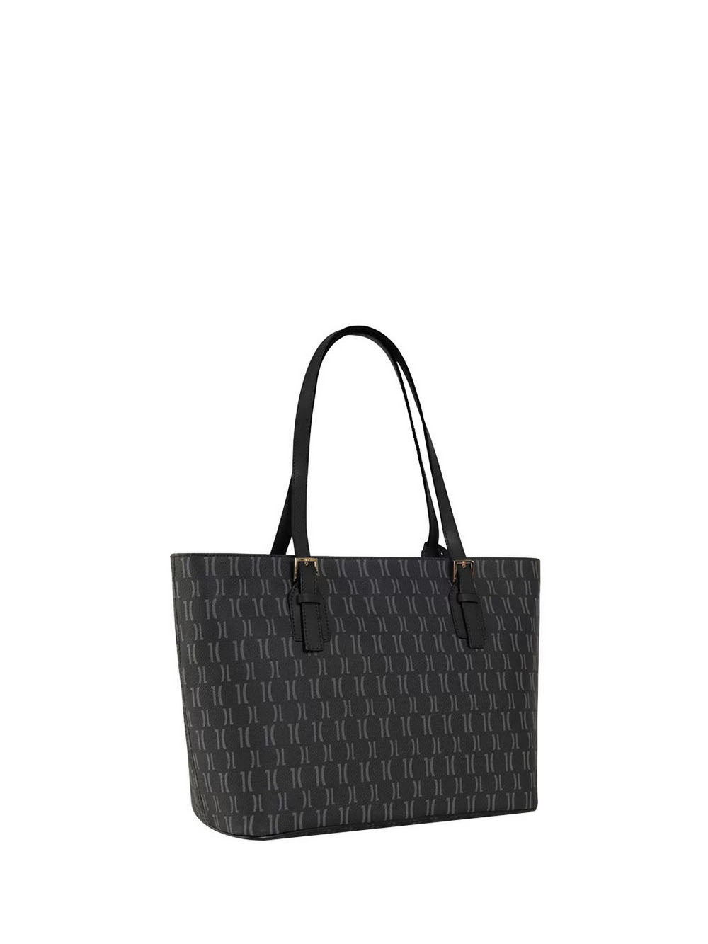 Alviero Martini Borsa Shopper Media Monogram Nera