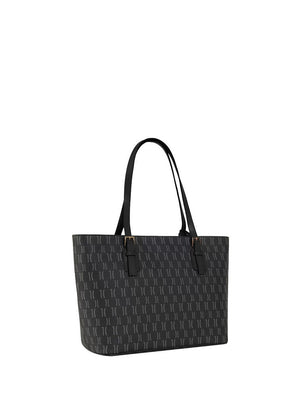 Alviero Martini Borsa Shopper Media Monogram Nera